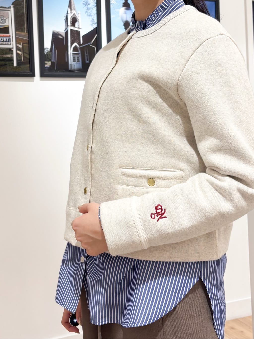 Ririkaさんの「Dessin｜【2WAY】ラウンドフォルムショルダーバッグ」を使ったコーディネート
