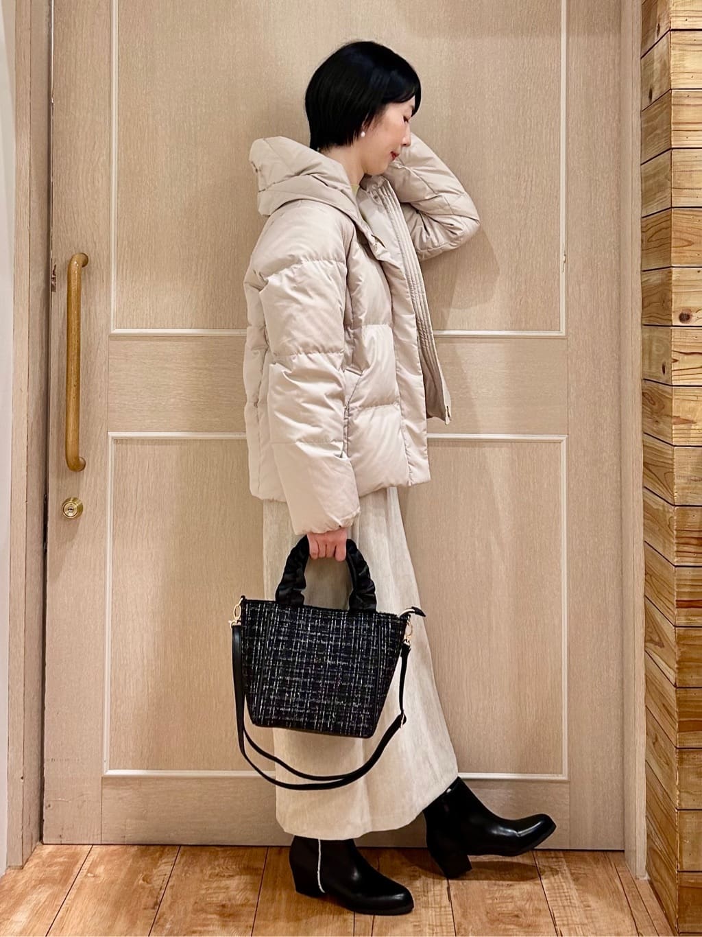 ちぐささんの「SHOO･LA･RUE｜【セレモニー】とばしパヴェネックレス」を使ったコーディネート