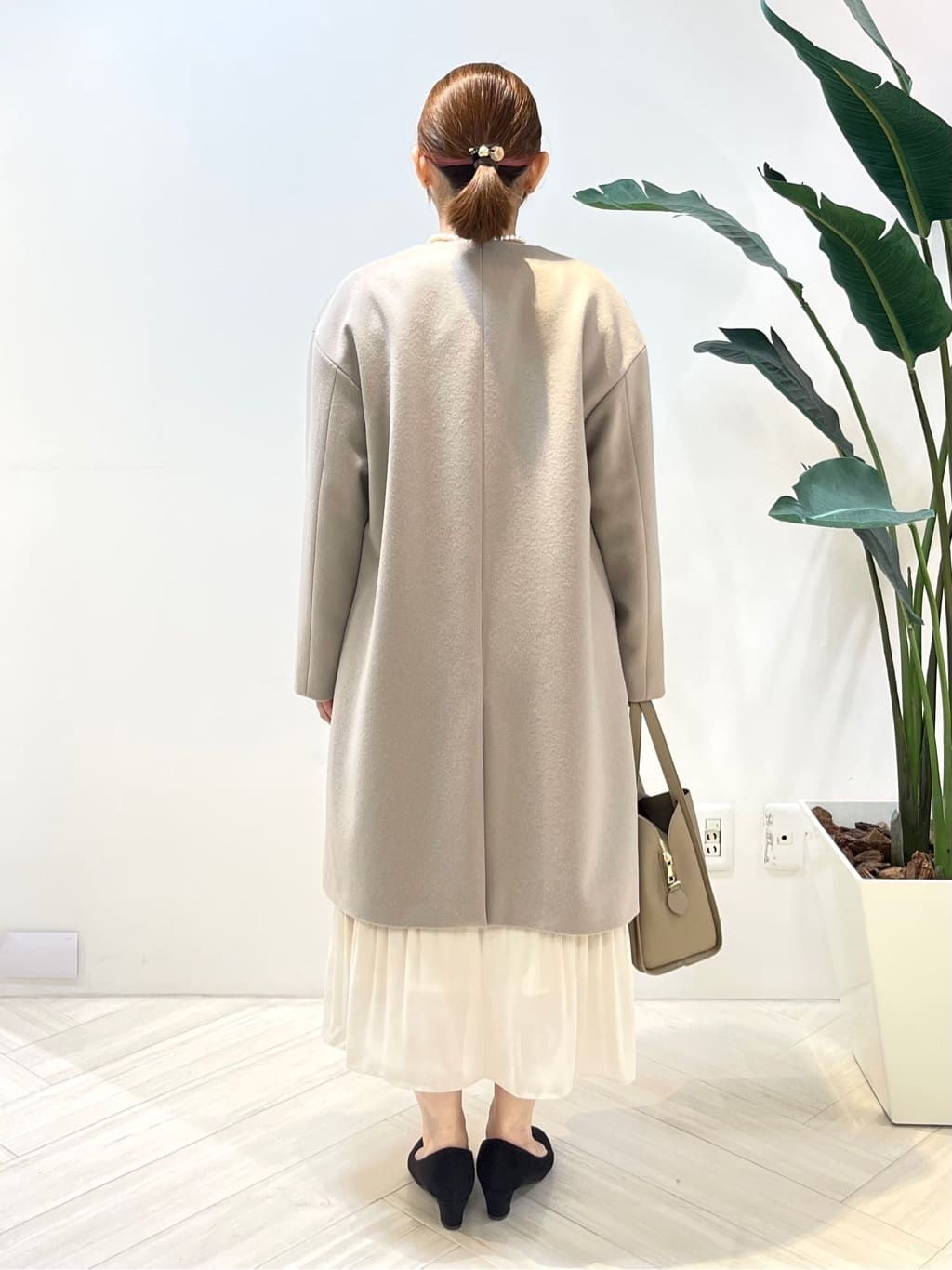 Tomoさんの「UNTITLED｜【洗える/セレモニー】プリーツワンピース」を使ったコーディネート