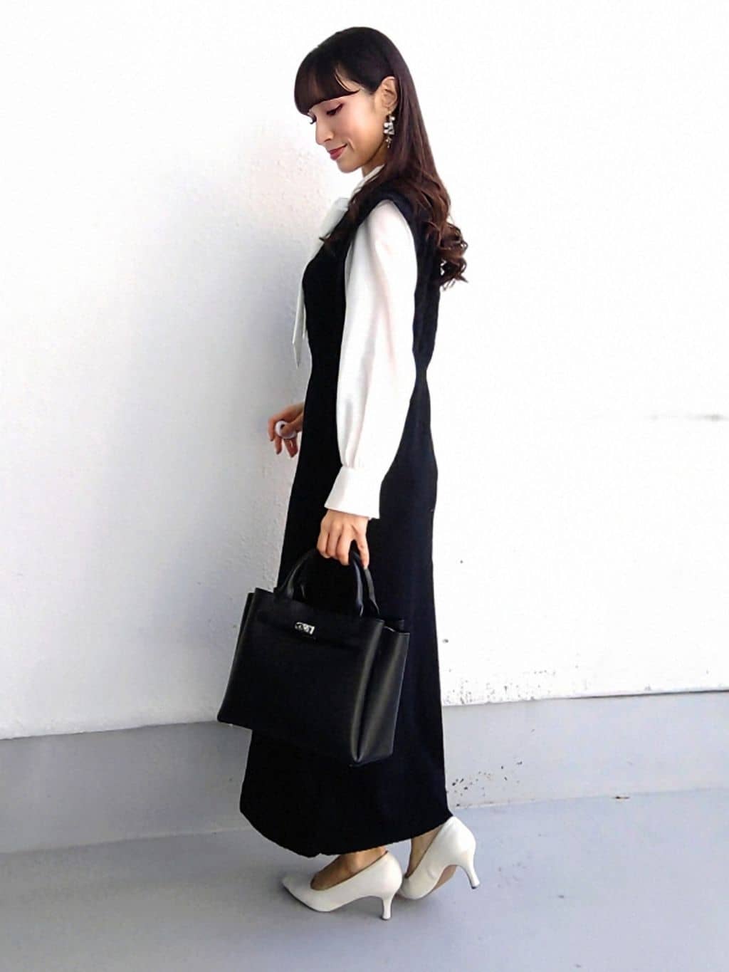 keinaさんの「SunaUna｜【COLLECTION LINE】スパンコール ニットワンピース」を使ったコーディネート