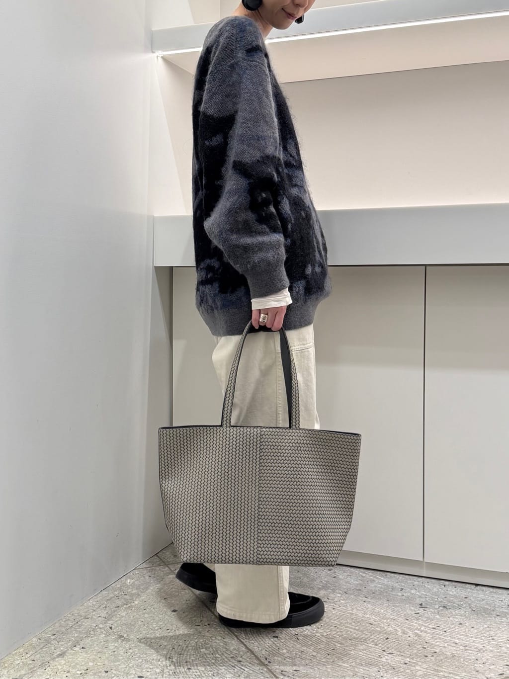 Kさんの「HIROKO HAYASHI｜OTTICA（オッティカ）トートバッグ」を使ったコーディネート