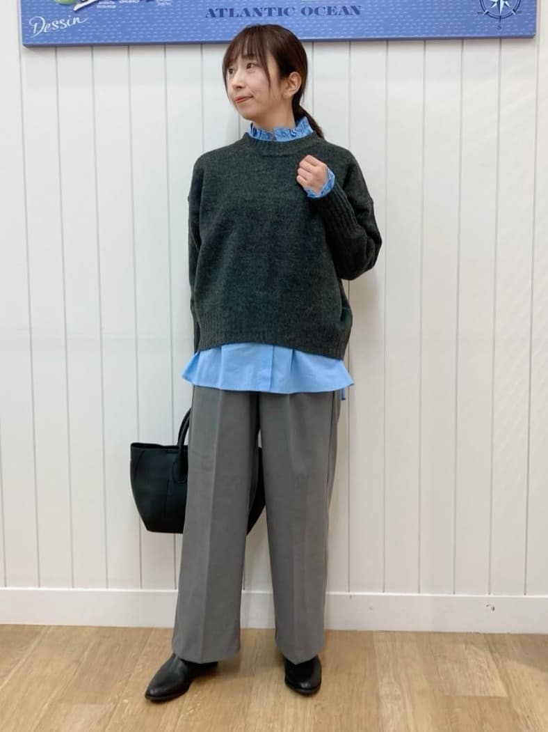yoshiさんの「Dessin｜【撥水・2WAY】ミュラーダウンコートロング丈」を使ったコーディネート