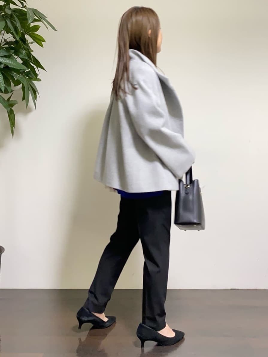 tomoさんの「UNTITLED｜【8色展開/体型カバー】魅せるタイムレスニット」を使ったコーディネート