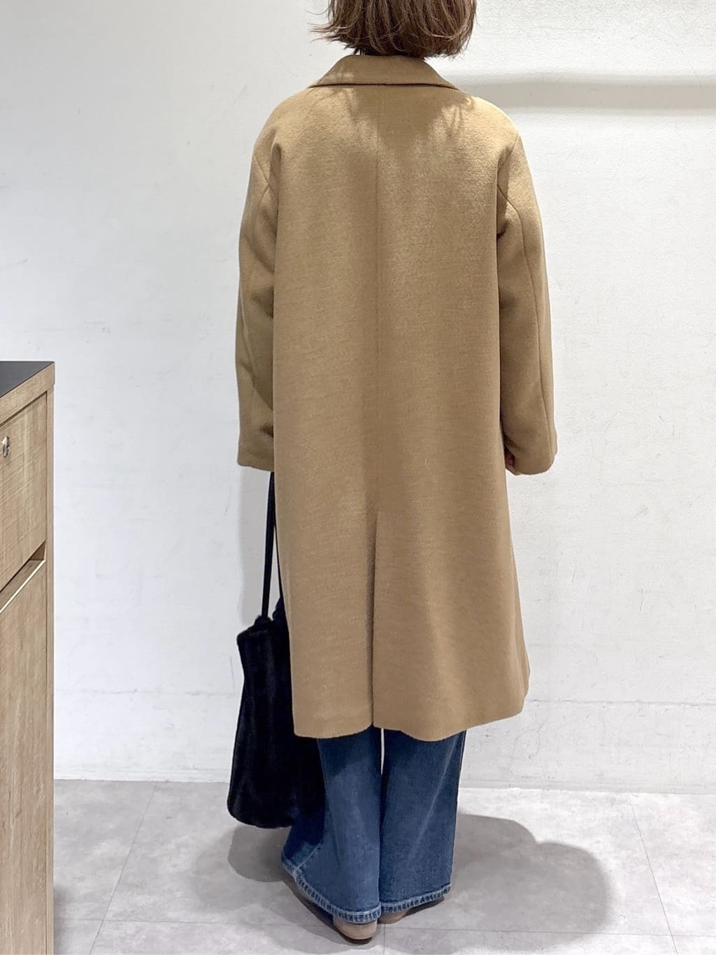 たけねぇさんの「OPAQUE.CLIP｜カシミヤブレンドウールチェスターコート」を使ったコーディネート
