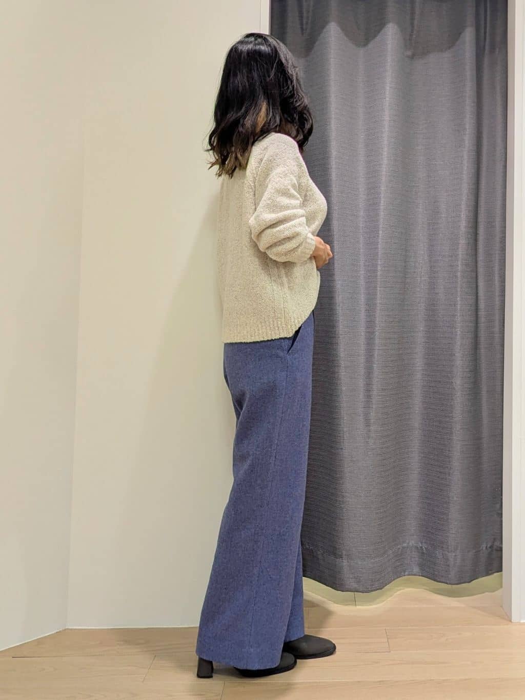 miiさんの「INDIVI｜デザインリング ショートネックレス」を使ったコーディネート
