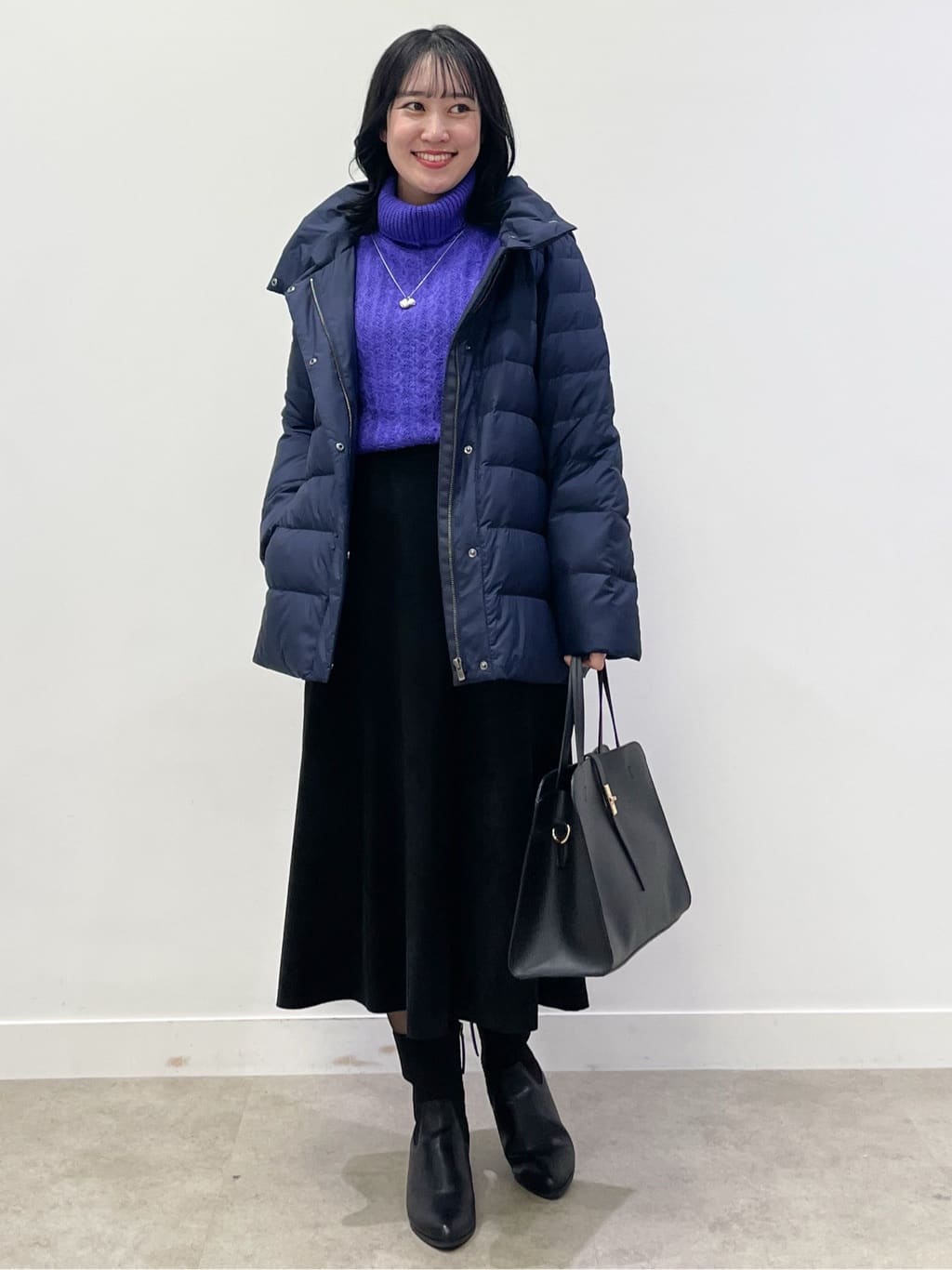 yukariさんの「Reflect｜【SS-4Lサイズ】フーデッドミドルダウンコート」を使ったコーディネート
