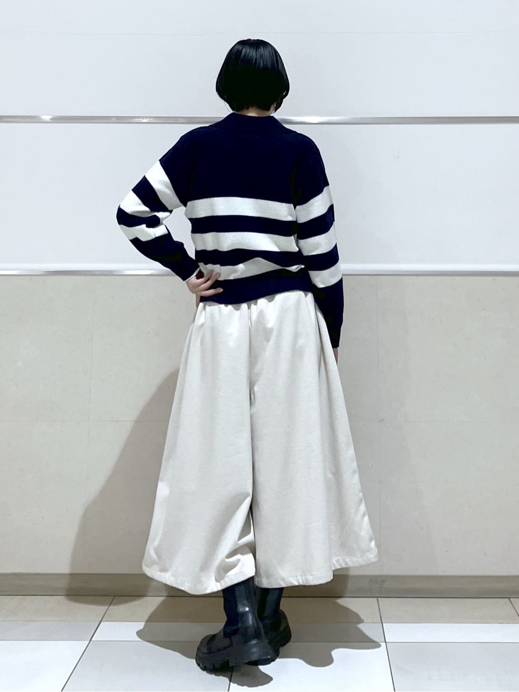 eriko さんの「Dessin｜【2WAY】リバーシブルタフタボアアウター」を使ったコーディネート