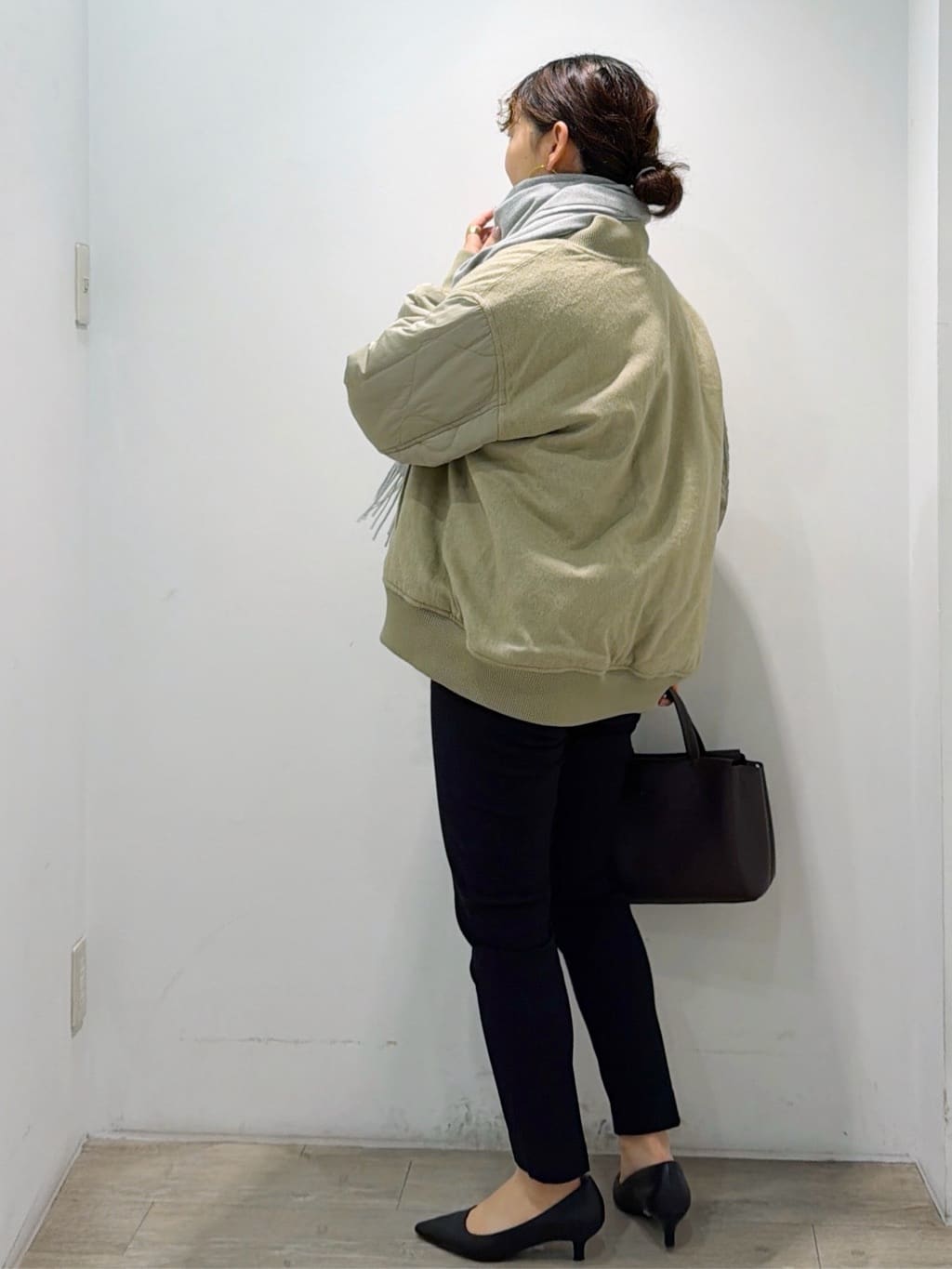 sumicaさんの「OPAQUE.CLIP｜《リバーシブル》キルティングブルゾン」を使ったコーディネート