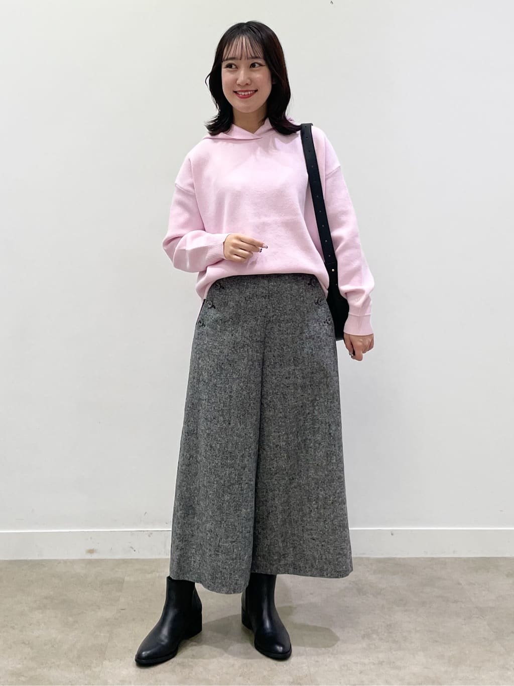 yukariさんの「Dessin｜【洗える／体型カバー】ちょうどいいニットパーカ」を使ったコーディネート