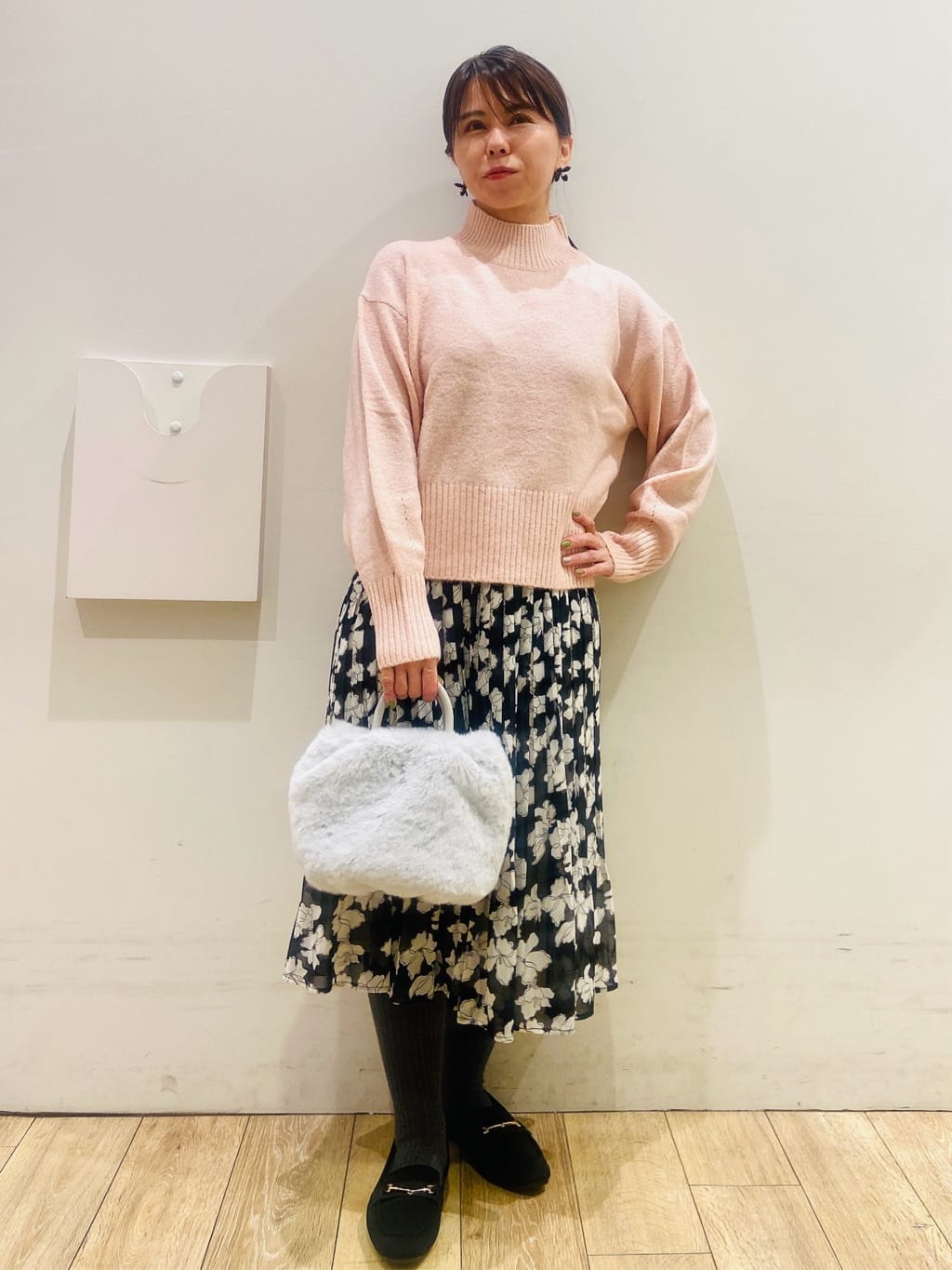 YUKOさんの「index｜KAWADAダウンショートコート【撥水／洗濯機OK／静電気防止裏地】《XS～LL》」を使ったコーディネート