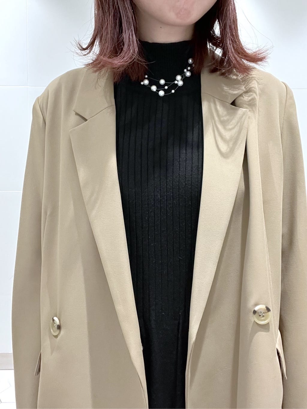 Makinoさんの「Dessin｜【入卒/セレモニー/お仕事/セットアップ可能】ダブルジャケット」を使ったコーディネート