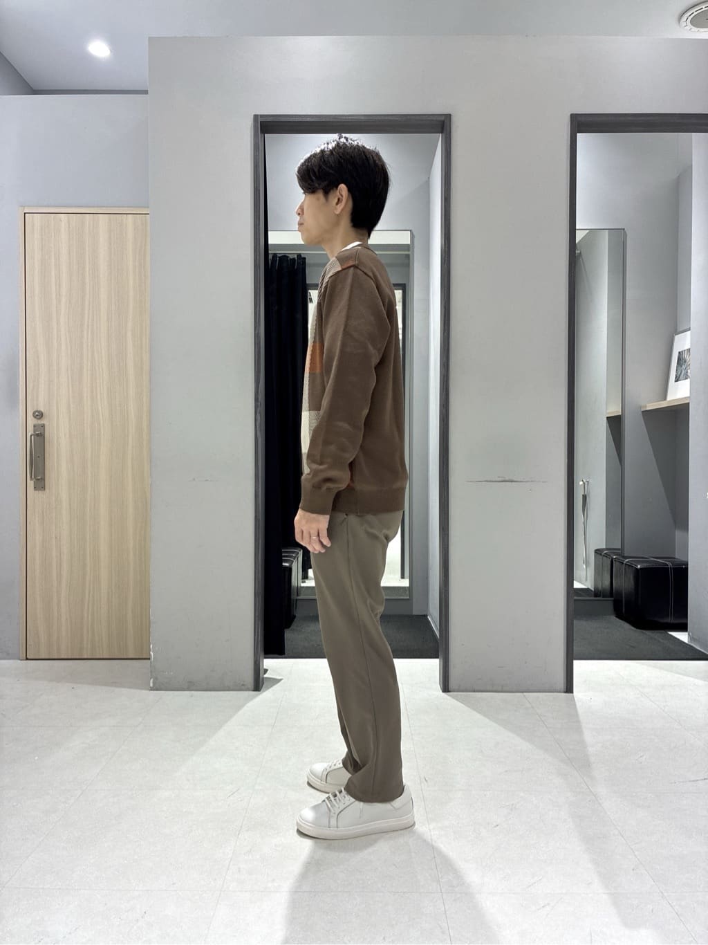 わいずみさんの「TAKEO KIKUCHI｜【360&deg;ストレッチ／セットアップ対応】None Of Stress ジャケット」を使ったコーディネート