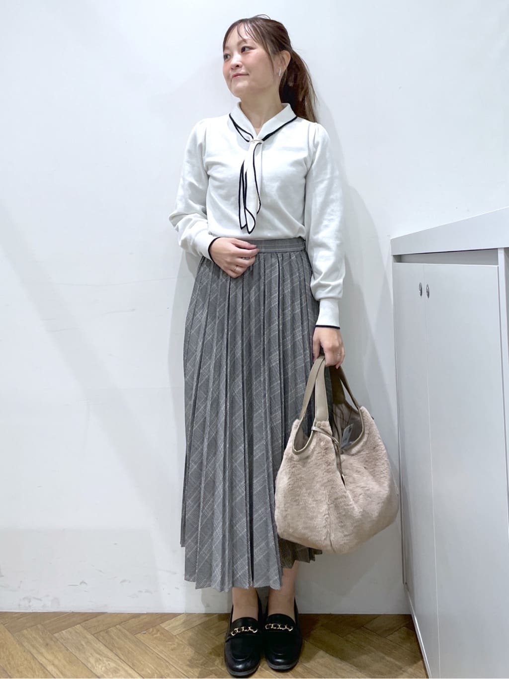 Junさんの「index｜ノーカラーショートコート」を使ったコーディネート