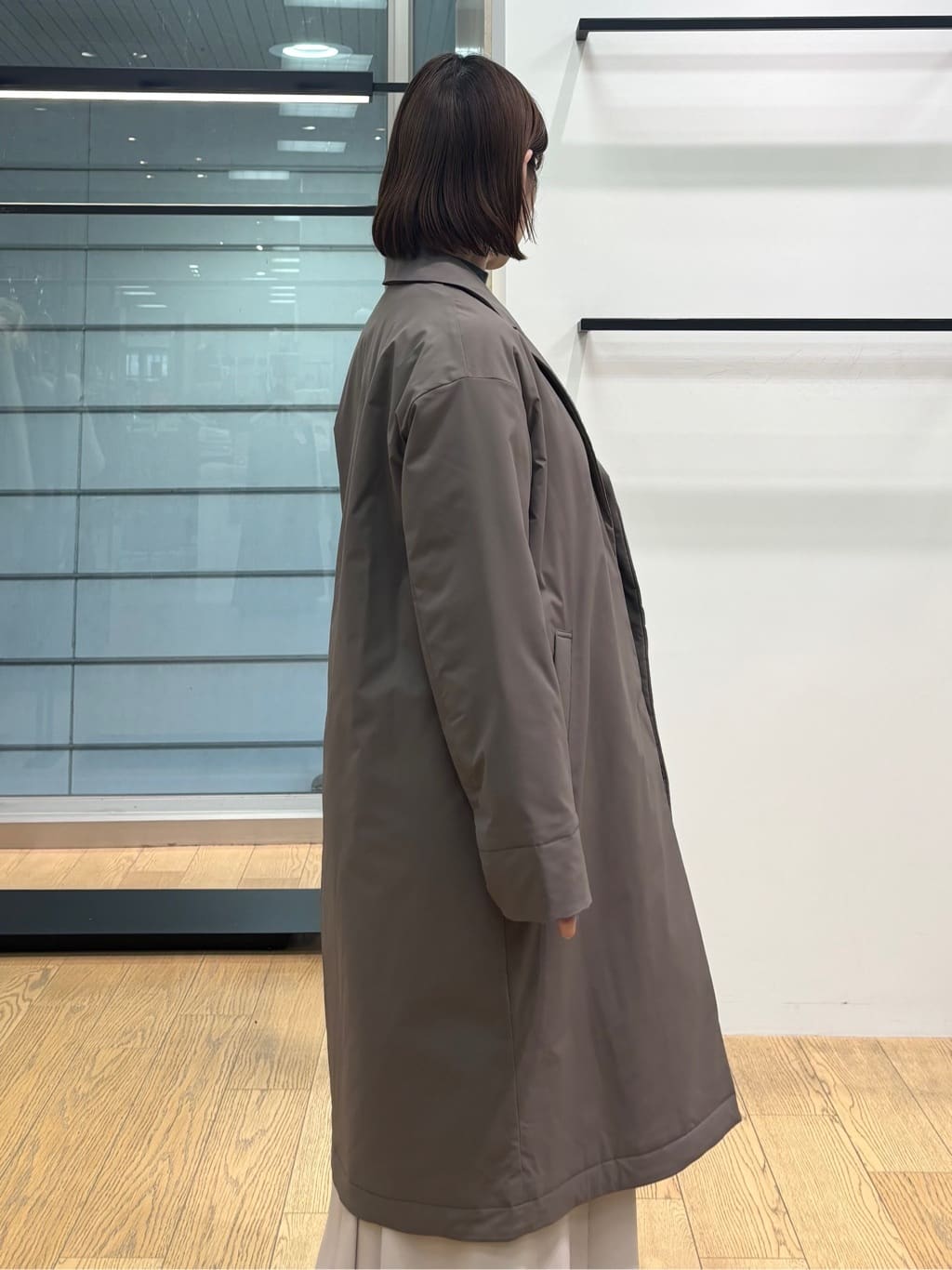 asamiさんの「INDIVI｜【洗える／毛玉になりにくい】エクストラファインウール ハイネックニット」を使ったコーディネート
