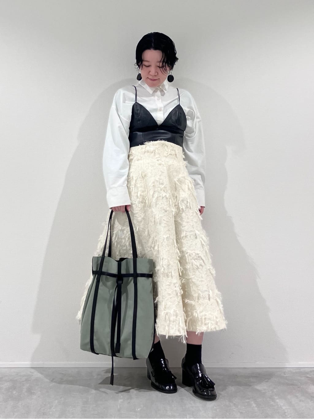 Cさんの「HIROKO HAYASHI｜PANIER CAMOSCIO（パニエ カモッショ）トートバッグ」を使ったコーディネート