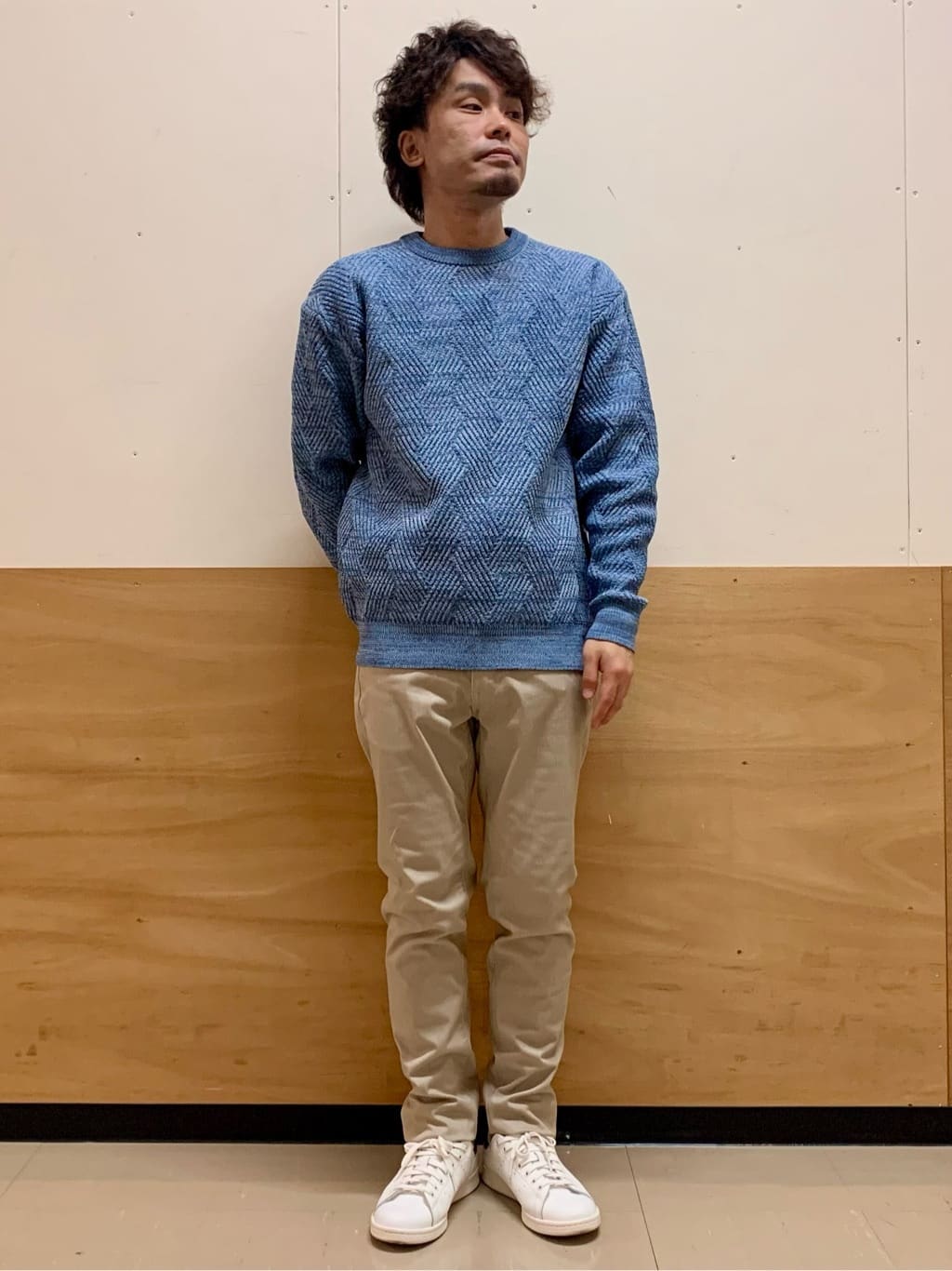 MATUさんの「THE SHOP TK｜【頑張りすぎないオシャレ】ミックスヤーンニット　洗濯機OK／軽量」を使ったコーディネート