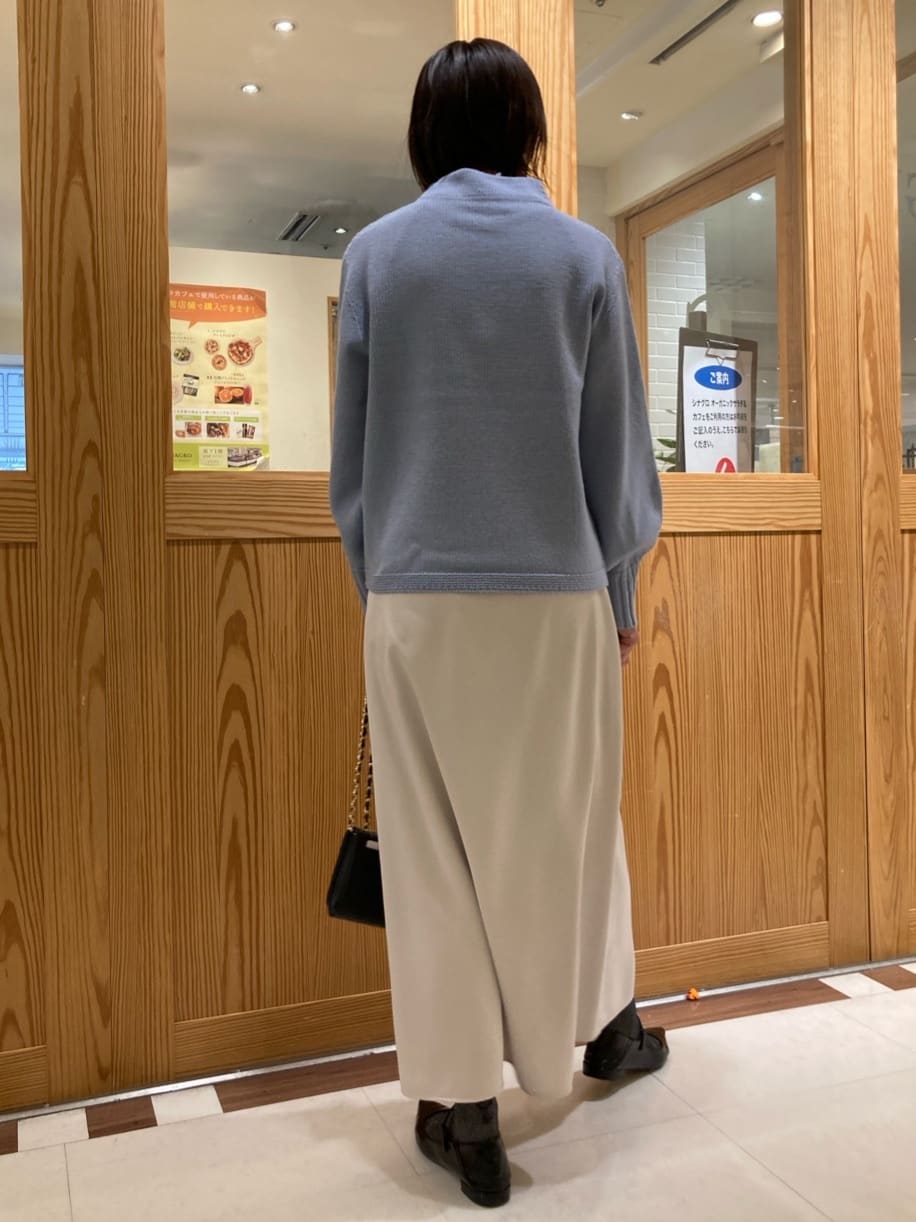 ゆうさんの「UNTITLED｜【洗える】スポンディッシュ ボトルネックニット」を使ったコーディネート