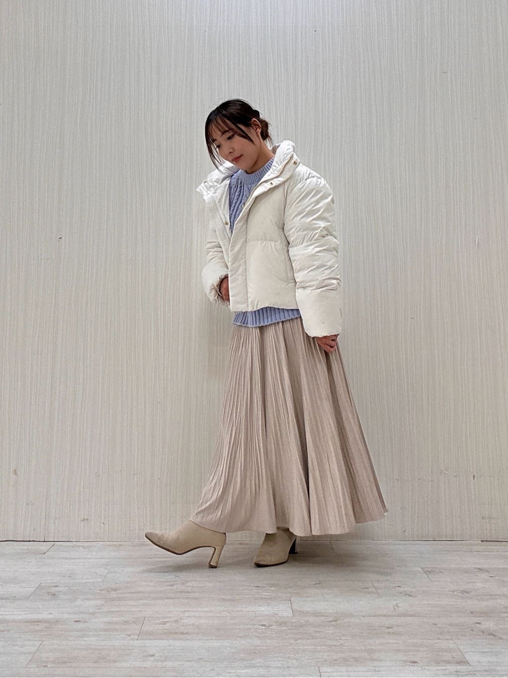ayakaさんの「UNTITLED｜【洗える】スポンディッシュ ケーブル柄ニット」を使ったコーディネート