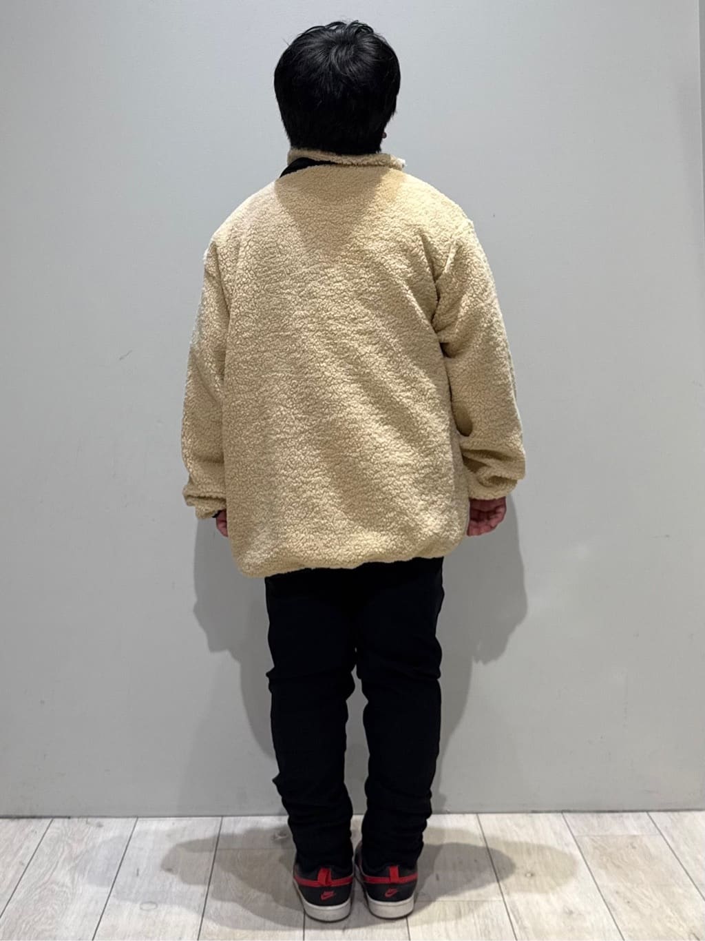 kuboさんの「THE SHOP TK｜【110－160】ボアリバーシブブルゾン/洗濯機OK」を使ったコーディネート