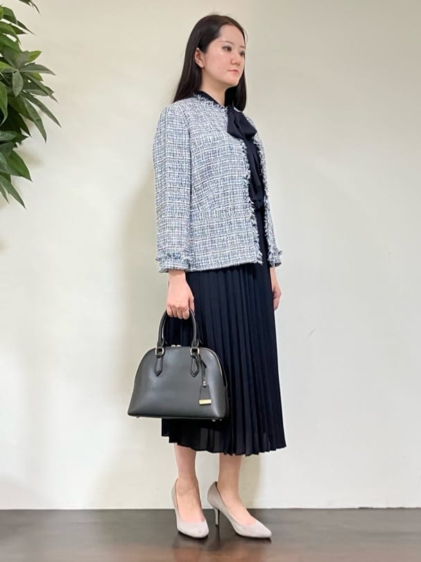 カレンさんの「UNTITLED｜【仕事着/スーツ】ファンシーツイード ジャケット」を使ったコーディネート