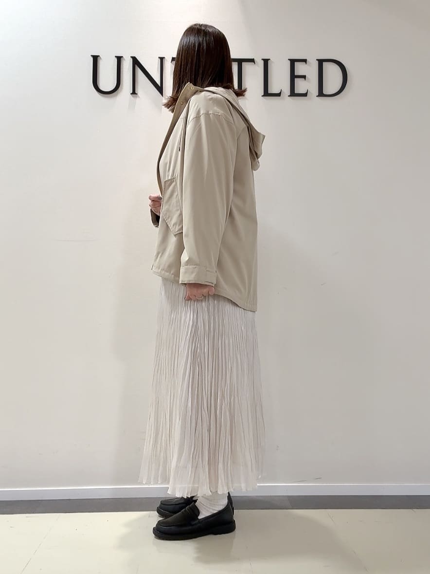 YUIさんの「UNTITLED｜【洗える/はっ水】リラクシーマウンテンパーカー」を使ったコーディネート
