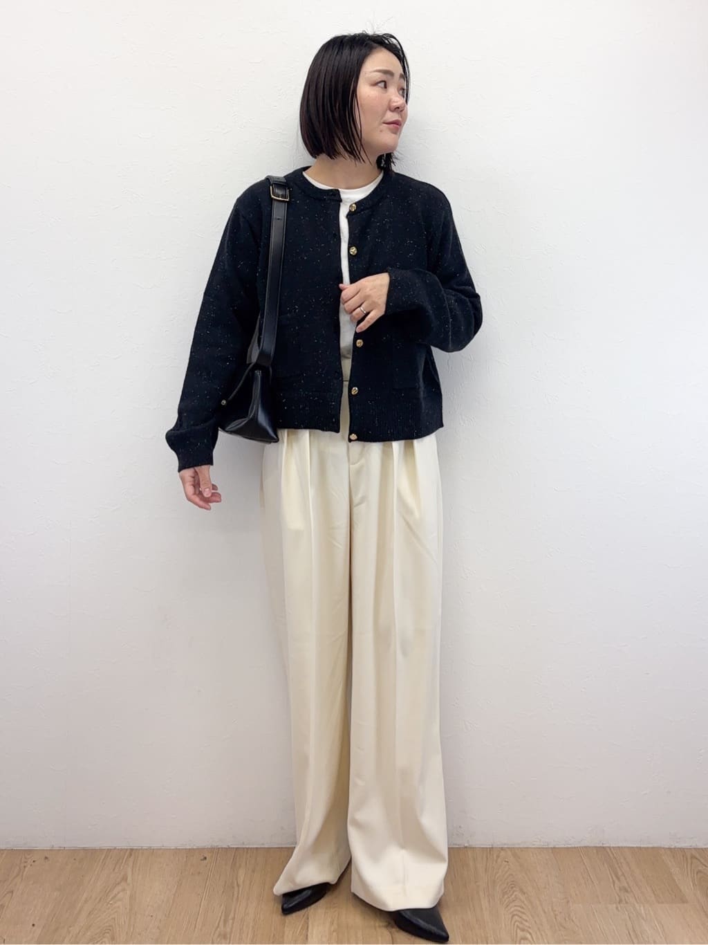 Takeさんの「OPAQUE.CLIP｜カシミヤブレンドウールミドルピーコート」を使ったコーディネート