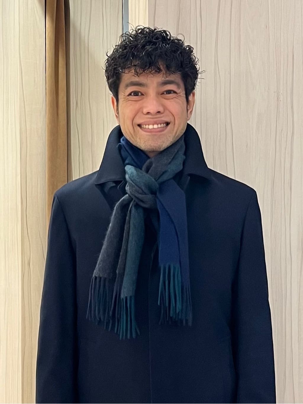 URAさんの「TAKEO KIKUCHI｜【ダウンライナー付き】メランジ ステンカラー コート」を使ったコーディネート