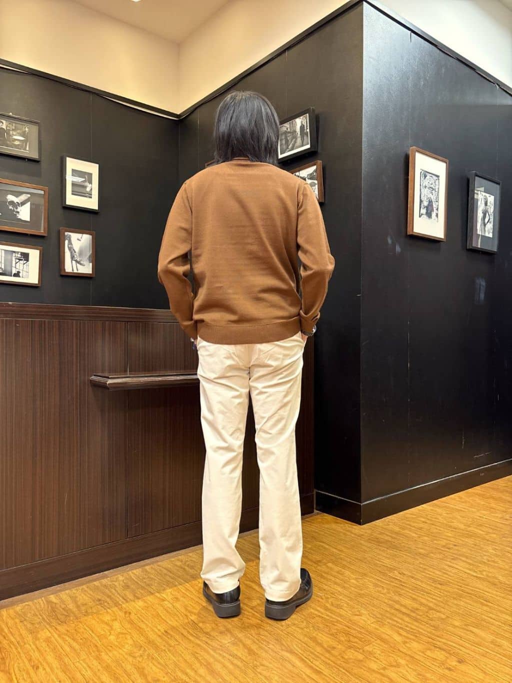 moritaさんの「TAKEO KIKUCHI｜【ウールカシミヤブレンド】ビーバー調 スタンドカラー コート」を使ったコーディネート