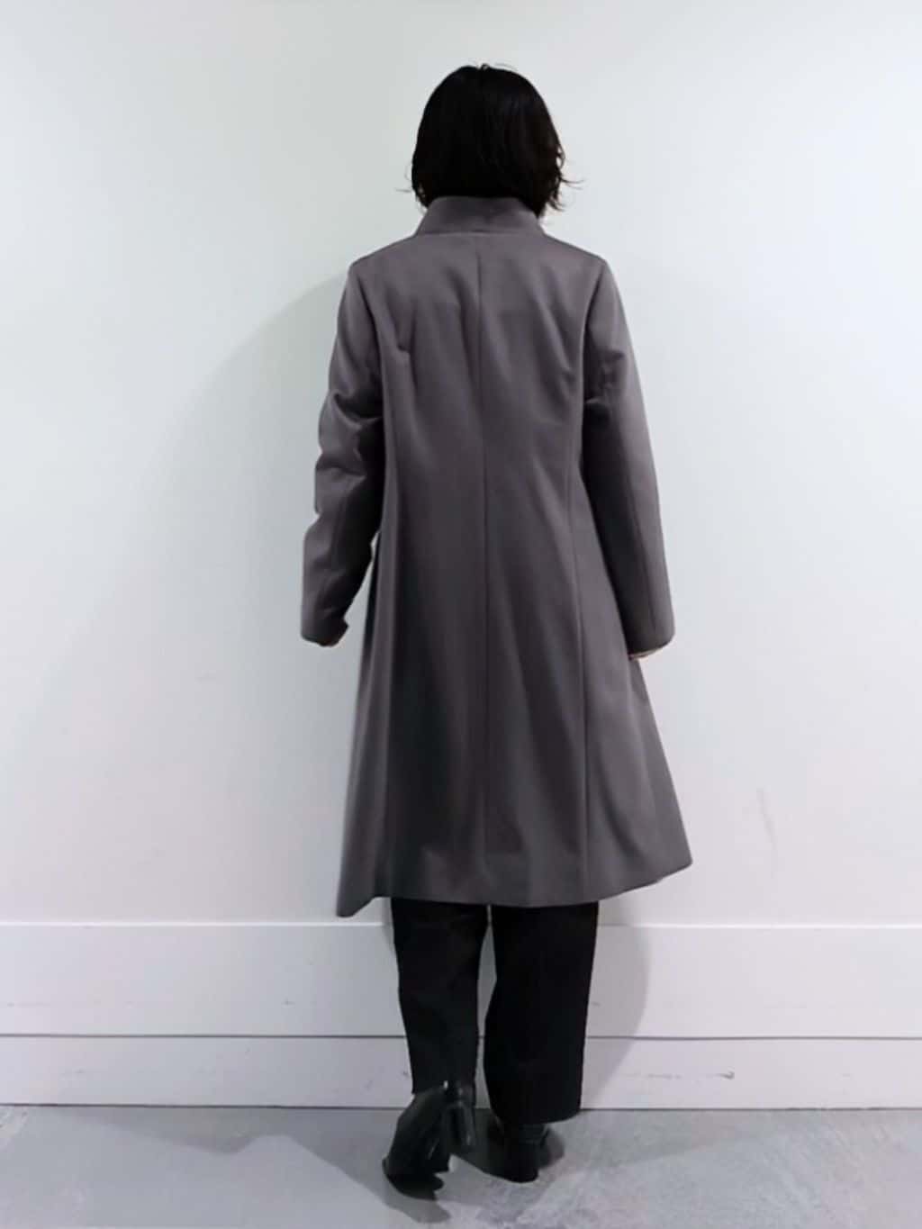 ミズタさんの「UNTITLED｜【8色展開/洗える】ウールカシミヤ ハイネックニット」を使ったコーディネート
