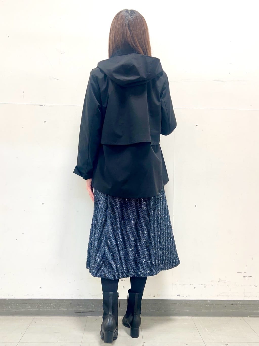 yuさんの「Reflect｜【すっきり見え／フード取り外し可／通勤におすすめ◎】ライティアウター」を使ったコーディネート