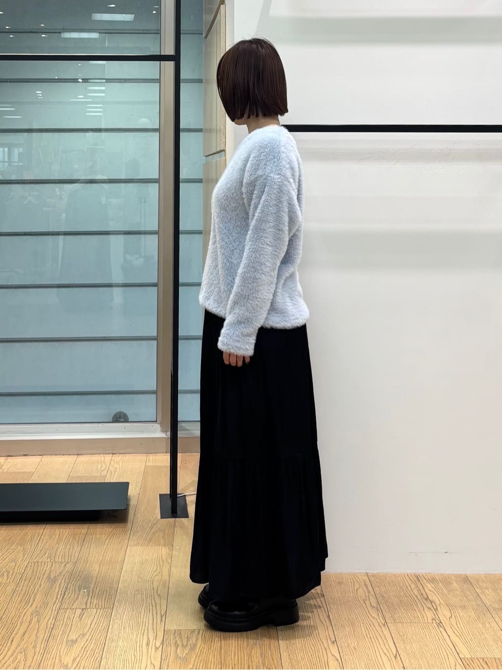 asamiさんの「INDIVI｜【洗える】エアリーシャギートップス」を使ったコーディネート