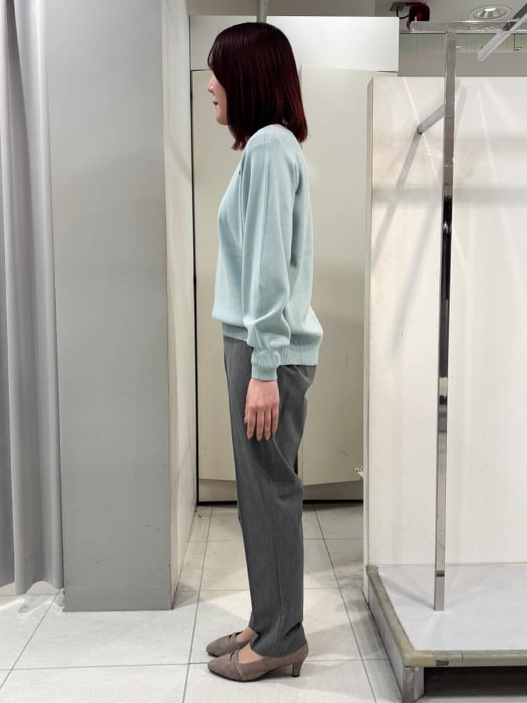 yuiさんの「Reflect｜【ゆったり着られる◎】ラグランスリーブニット」を使ったコーディネート