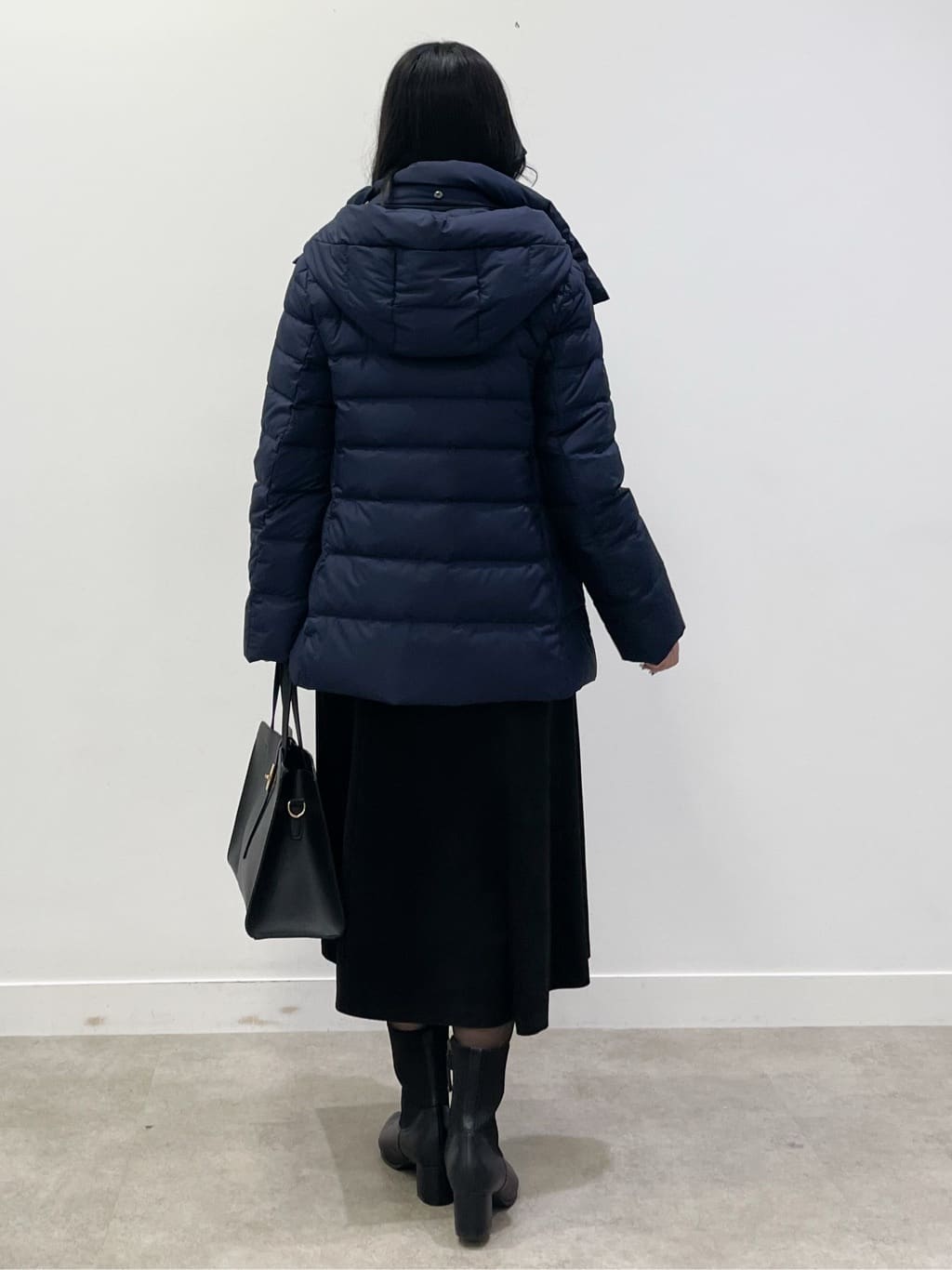 yukariさんの「Reflect｜【SS-4Lサイズ】フーデッドミドルダウンコート」を使ったコーディネート