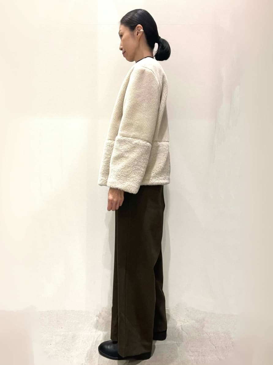 CHIHARUさんの「OPAQUE.CLIP｜ハイネックリブニット【洗濯機OK】」を使ったコーディネート