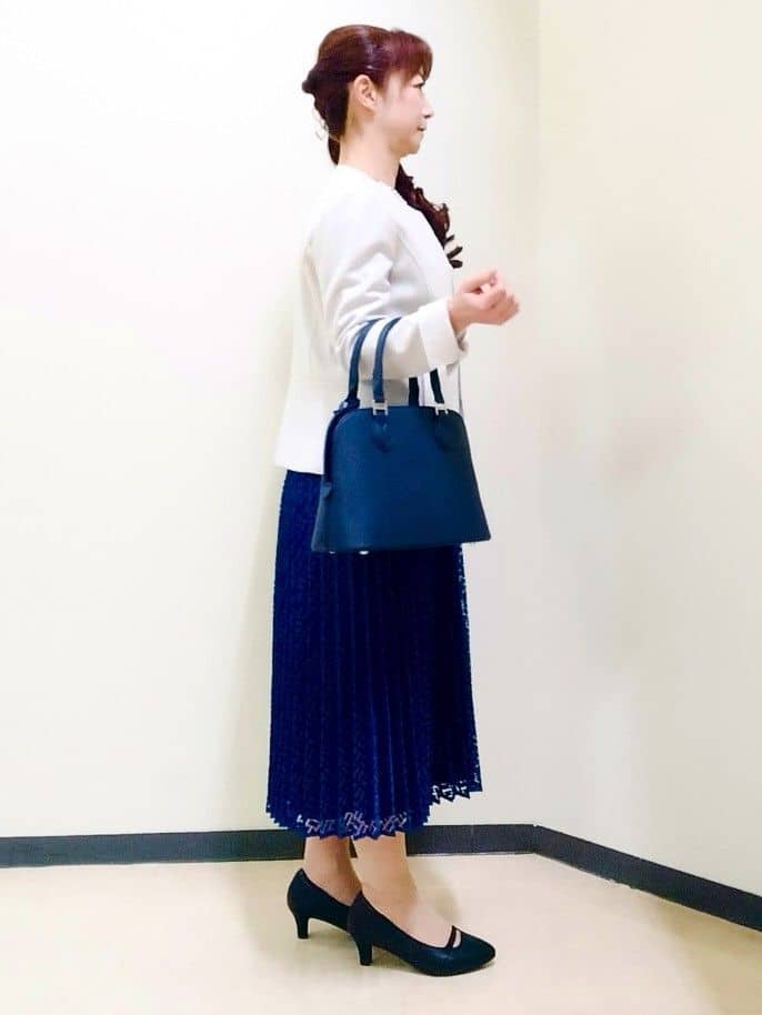 花さんの「Reflect｜【ライトアウター／通勤におすすめ◎／セットアップ可／すっきりシルエット】キレイめジャージジャケット」を使ったコーディネート