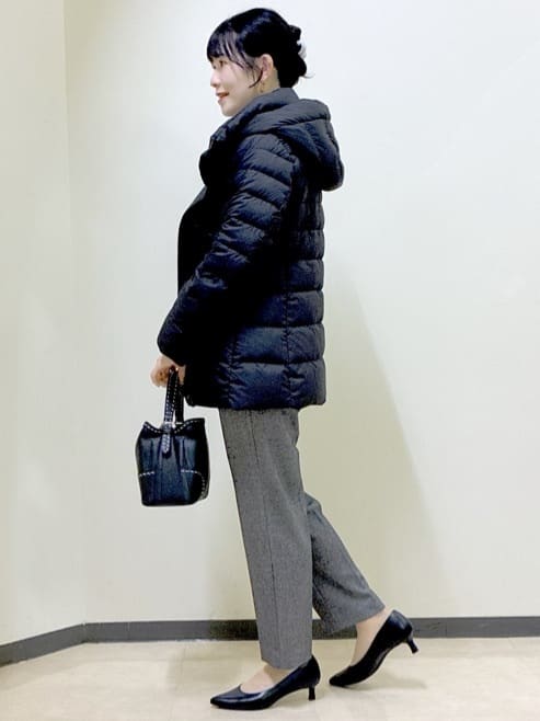  beni_gingerさんの「Reflect｜【SS-4Lサイズ】フーデッドミドルダウンコート」を使ったコーディネート