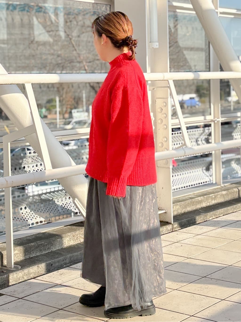 HALさんの「OPAQUE.CLIP｜ふわふわハイネックニット【洗濯機OK】」を使ったコーディネート