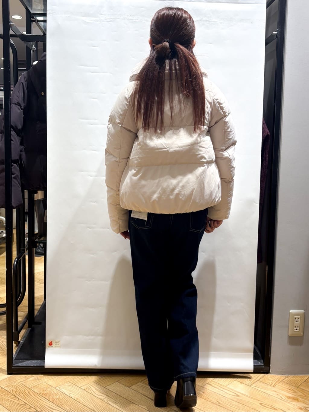 ふうかさんの「index｜KAWADAダウンショートコート【撥水／洗濯機OK／静電気防止裏地】《XS～LL》」を使ったコーディネート
