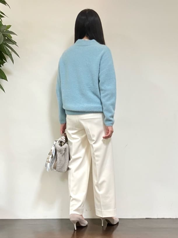 カレンさんの「UNTITLED｜【ロング丈/軽やか】テーラード　リバーコート」を使ったコーディネート