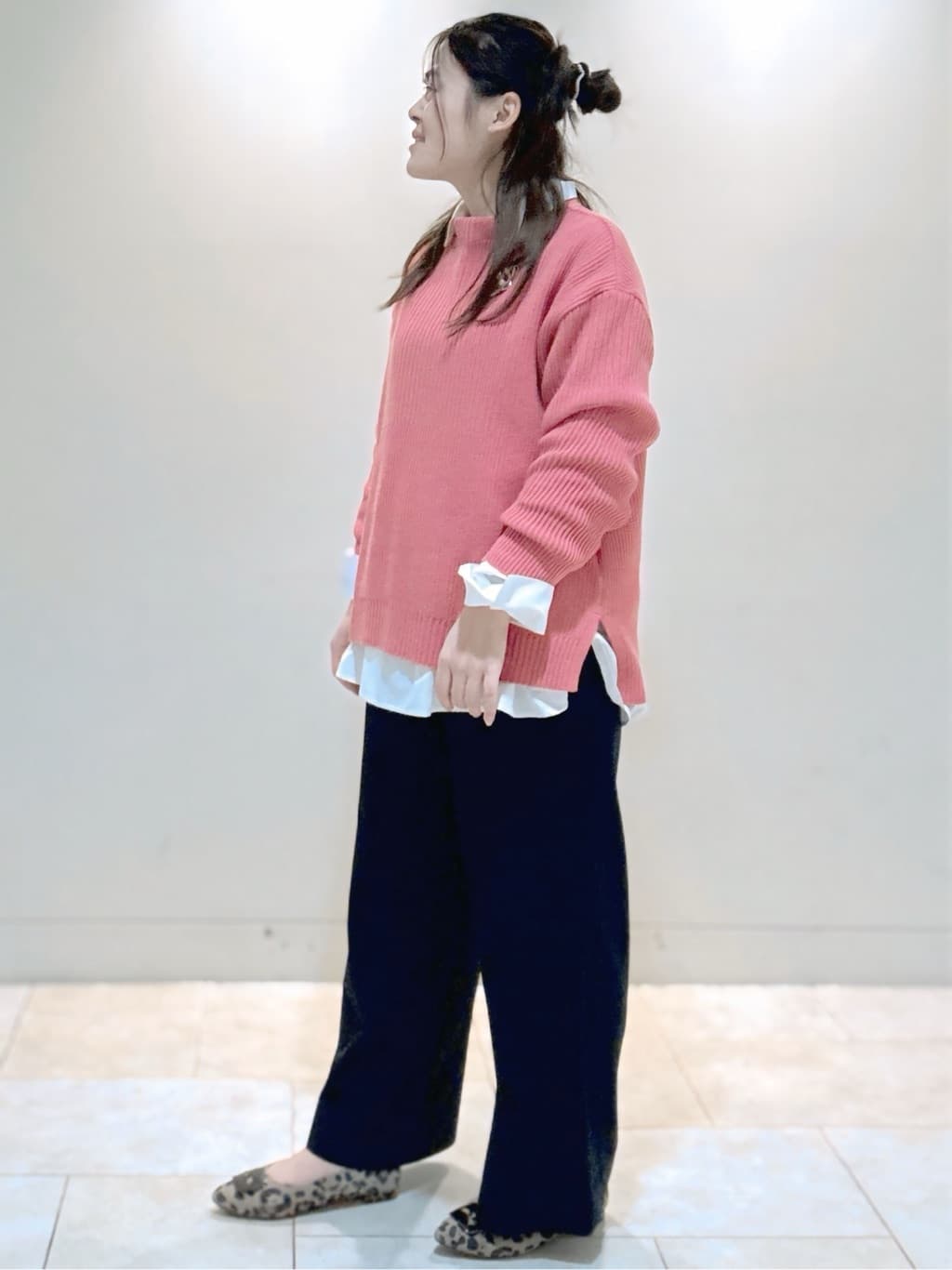 S&auml;K&iuml;さんの「Reflect｜【腰周りカバー／長め丈】モックネックニットプルオーバー」を使ったコーディネート