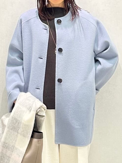 Miwaさんの「UNTITLED｜【洗える】モックネックミラノリブニット」を使ったコーディネート