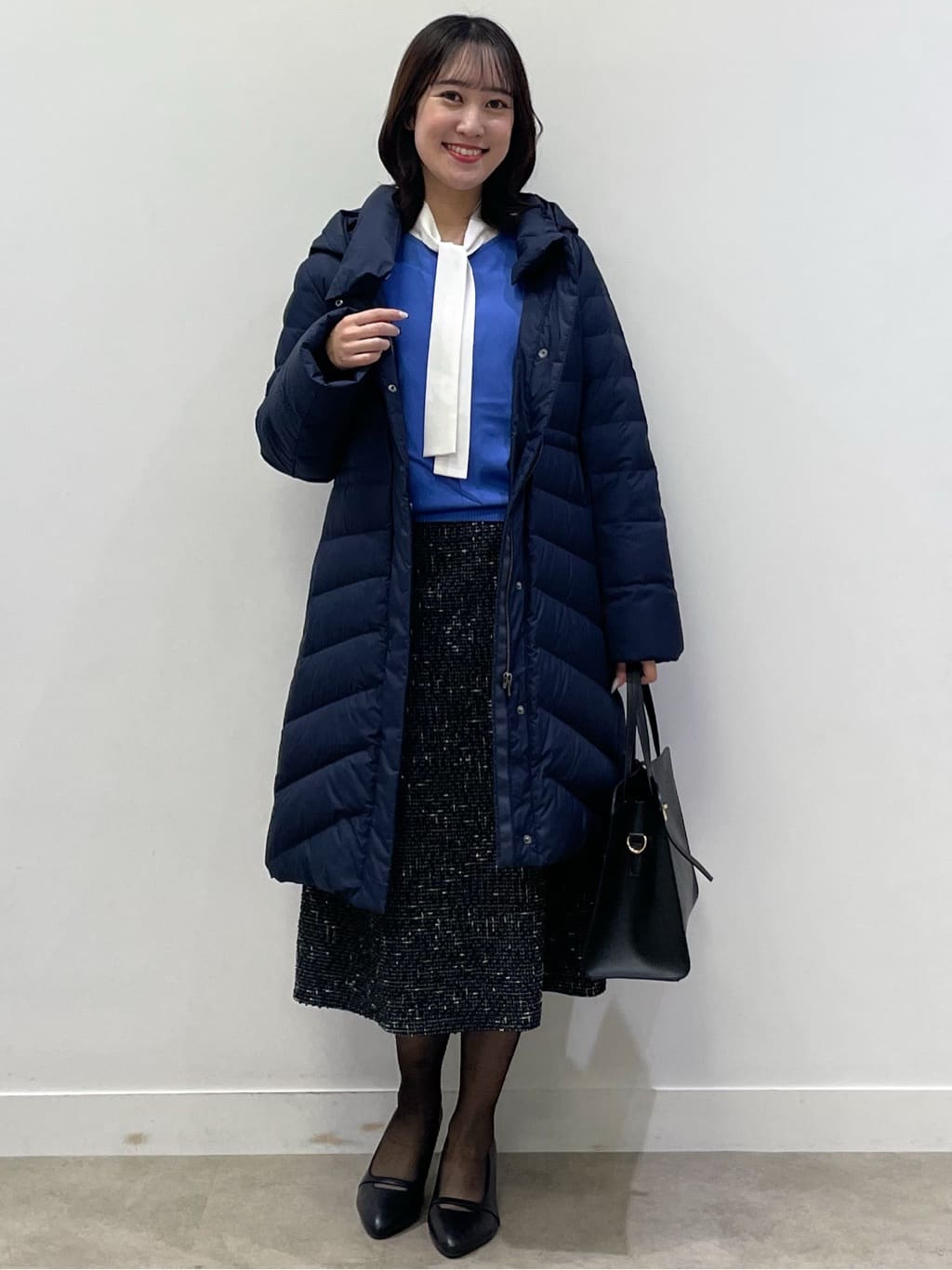 yukariさんの「Reflect｜【SS-4Lサイズ／ウエスト調整可】フーデッドロングダウンコート」を使ったコーディネート