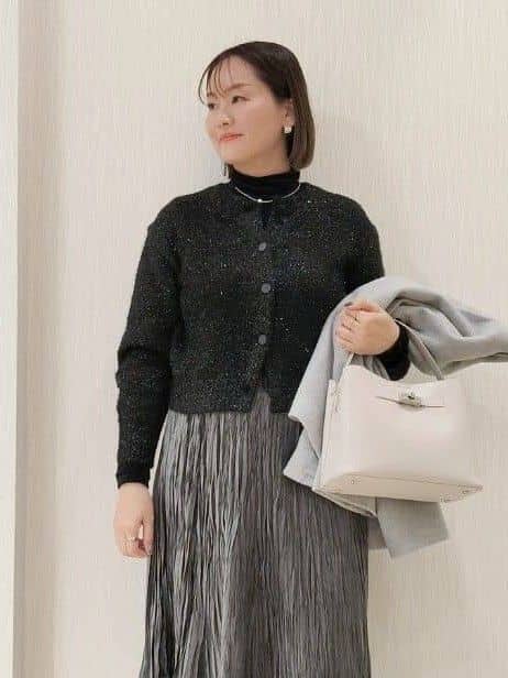 naokoさんの「UNTITLED｜【着回しが効く／オンオフアウター】ウールショートコート」を使ったコーディネート