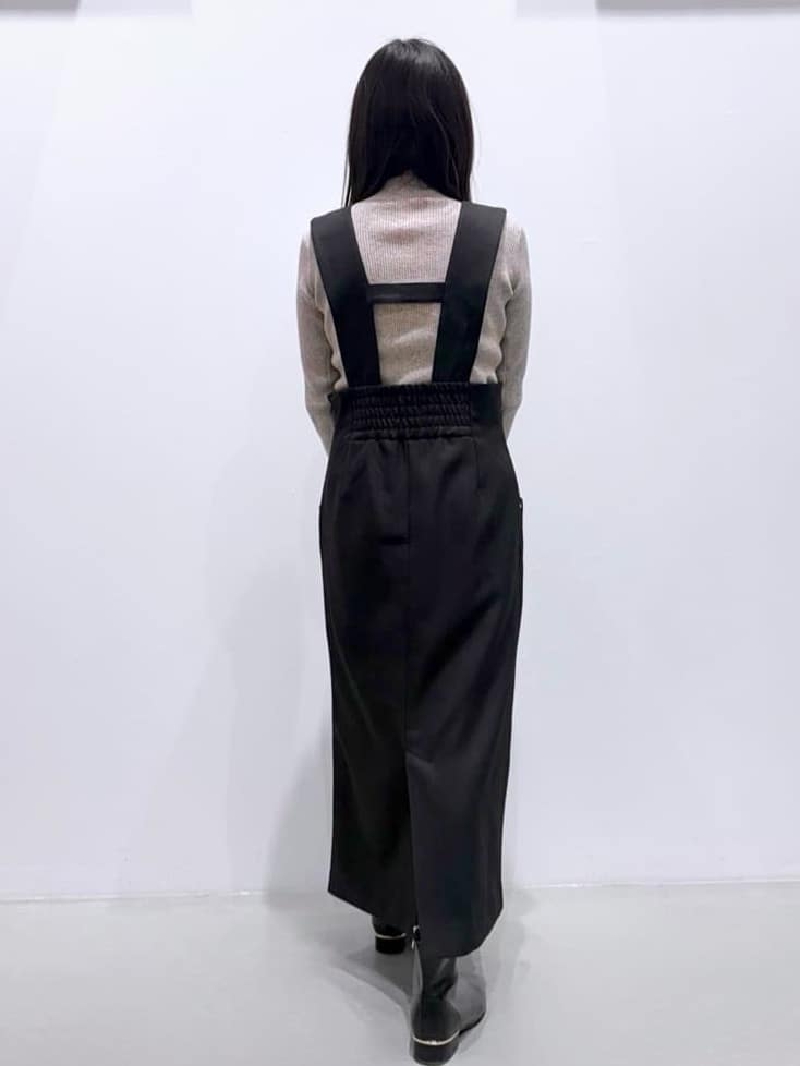 ＷＡさんの「grove｜【ウエストゴム】美シルエットなハイウエストサス付きスカート」を使ったコーディネート