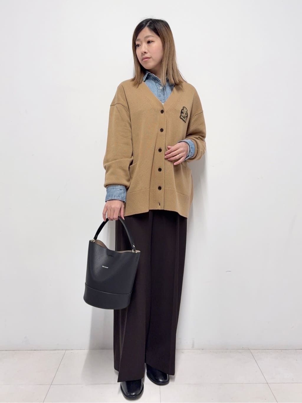 Nishijimaさんの「DRESSTERIOR｜◆ショートブーツ」を使ったコーディネート