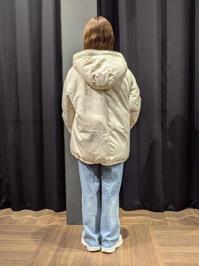 naoさんの「THE SHOP TK｜【ぎゅっとされているような暖かさ】撥水中綿ブルゾン」を使ったコーディネート