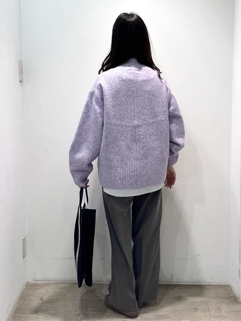 yuicciさんの「OPAQUE.CLIP｜ふわふわハイネックニット【洗濯機OK】」を使ったコーディネート