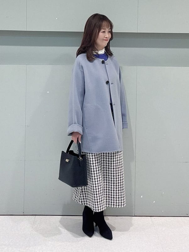 makiさんの「UNTITLED｜【ミディ丈/軽やか】セミラグランリバー コート」を使ったコーディネート