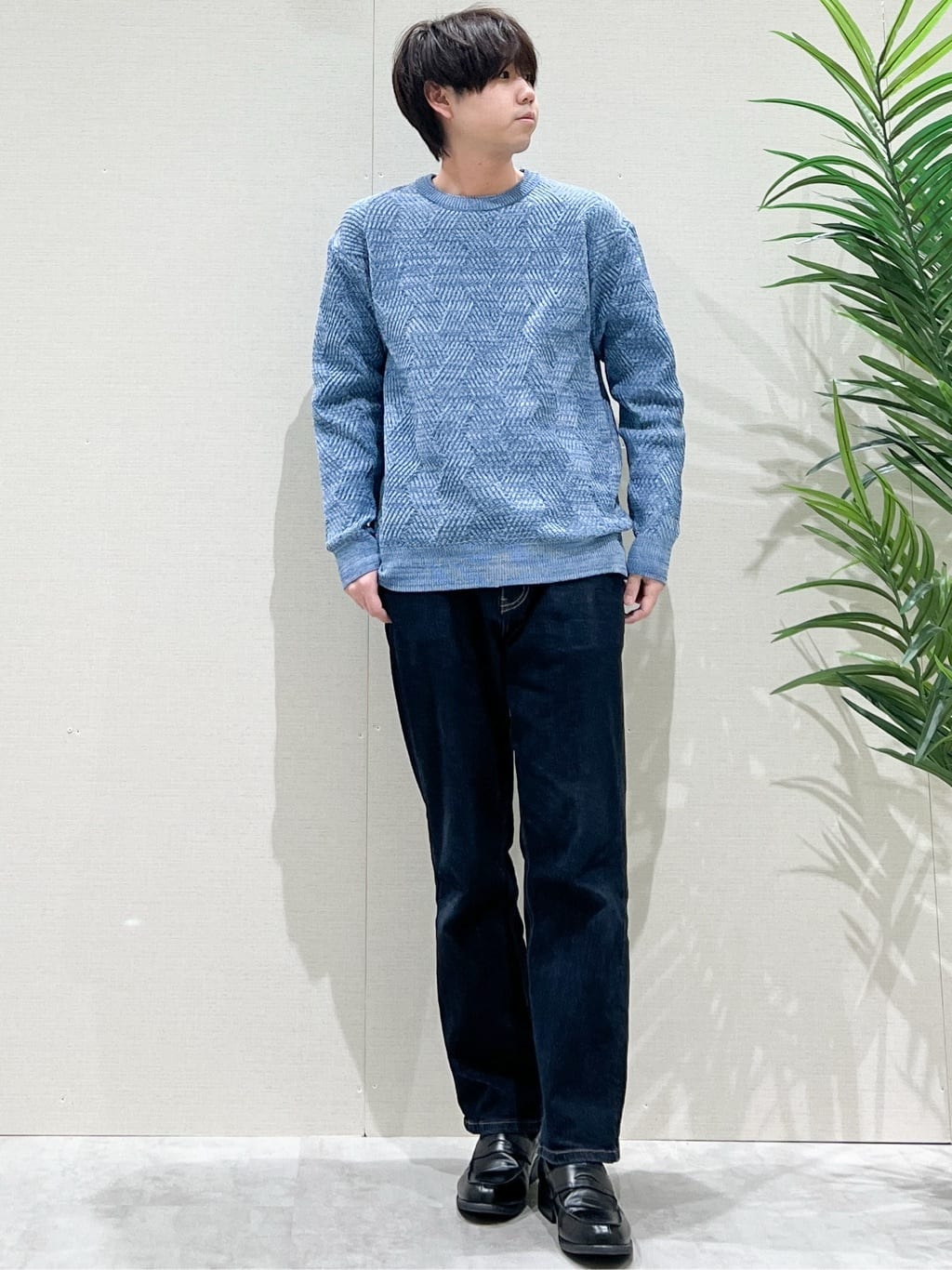 SHI-MAさんの「THE SHOP TK｜【頑張りすぎないオシャレ】ミックスヤーンニット　洗濯機OK／軽量」を使ったコーディネート