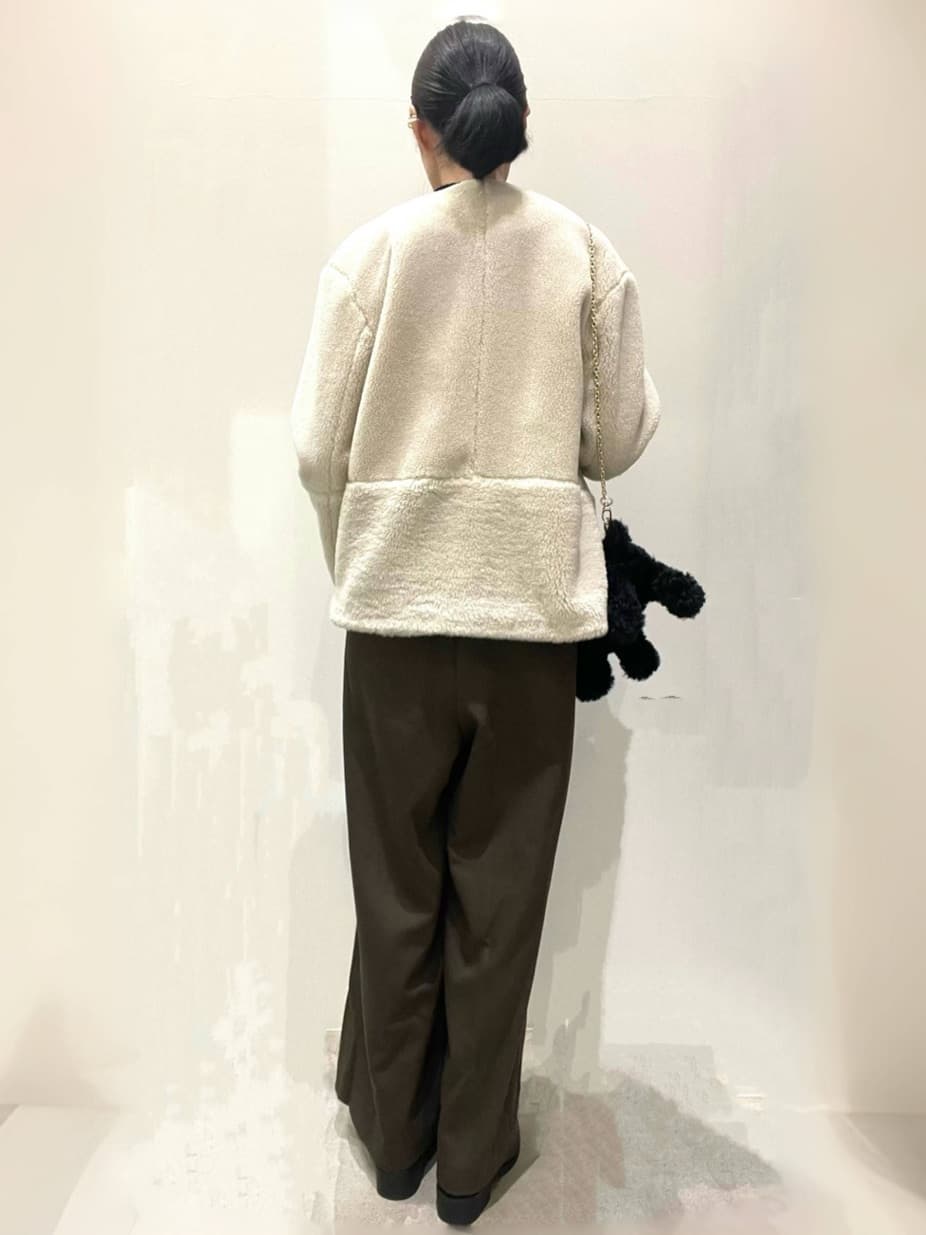 CHIHARUさんの「OPAQUE.CLIP｜ハイネックリブニット【洗濯機OK】」を使ったコーディネート